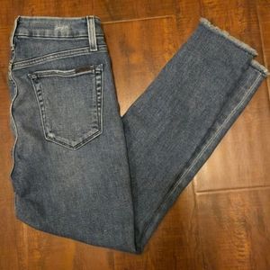 Joe's Black Label Hi-Rise Honey Curvy Skinny Crop Women's Jeans Size 28